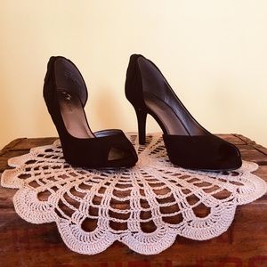 Black Suede Heels